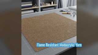 Premium vlamvertragend modacrylgaren voor veiligheidskleding