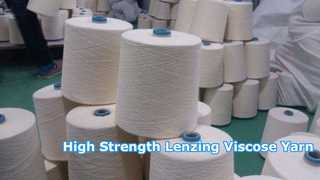 Premium Lenzing viscosegaren met hoge sterkte textieloplossing