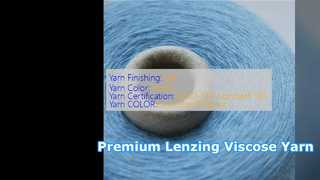 Premium Lenzing viscosegaren voor hoogwaardig textiel