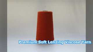 Premium Lenzing viscosegaren voor zacht, duurzaam textiel
