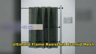 600D para-aramide mesh vlambestendig beschermend weefsel
