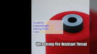 Ultrasterk para-aramide naaigaren voor veiligheidsuitrusting