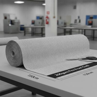 200 gm brandwerend weefsel 150 cm breed warmtebestendige stof ontworpen voor de productie van industriële veiligheid en beschermende kleding