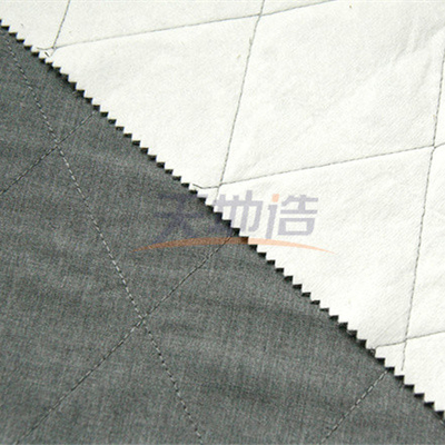 De Stof Grey With Aramid Felt 200gsm van Metaaramid voor de Voering van de Brandbestrijdingskleding