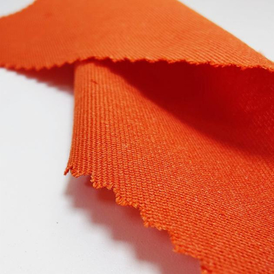 De Stoffen150gsm het Oranje Kleur van Metaaramid IIIA Duidelijke Weven