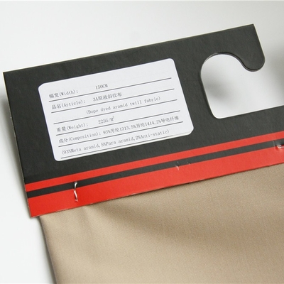 gsm 250 kaki verdovend middel geverfte aramid Vuurvaste aramidstof voor woestijnuniformen
