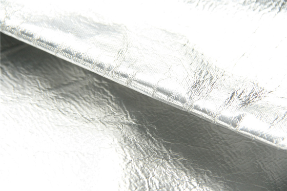 Stof met grote trekspanning 2mm Dikte 550 Gsm van Sterktearamid met Aluminiumdeklaag