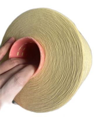 66 TEX Para Aramid Fiber Yarn Ruwe Gele Ne18/2 voor Besnoeiings Bestand Handschoenen