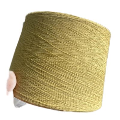 66 TEX Para Aramid Fiber Yarn Ruwe Gele Ne18/2 voor Besnoeiings Bestand Handschoenen