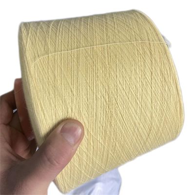 66 TEX Para Aramid Fiber Yarn Ruwe Gele Ne18/2 voor Besnoeiings Bestand Handschoenen