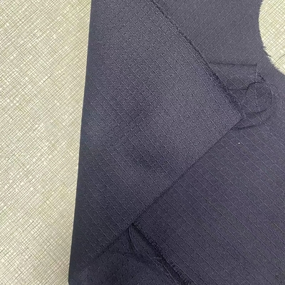 40% FR Viscose Composition Meta Aramid Stof met UV-Resistance Level 4-5 in Navy Blue