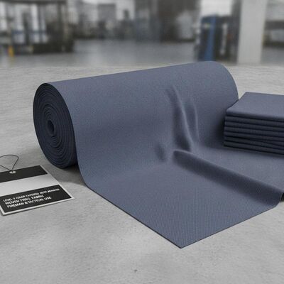 Niveau 5 Kleurvastheid Meta Aramid Stof Geweven Twill Sterk Lichtgewicht Materiaal Gebruikt in brandweerkleding en tactische uniformen