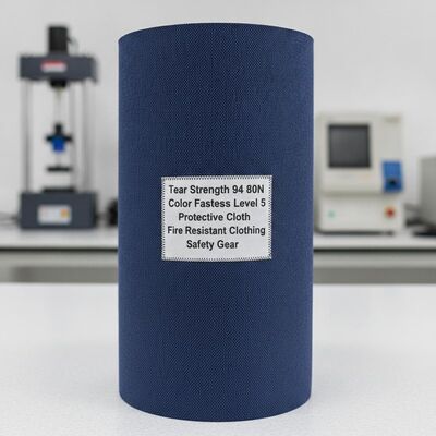 Traanvastheid 94 80N Meta-aramide stof Kleurvastheid Niveau 5 Beschermende kleding Geschikt voor brandwerende kleding en veiligheidsuitrusting