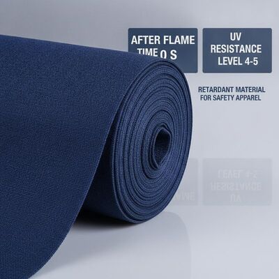 Na de vlamtijd 0 S Navy Blue Meta Aramid Stof UV-bestand Niveau 4 5 Vlamvertragend materiaal voor veiligheidskleding