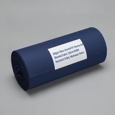 200 gsm Meta-aramide FR-viscose antistatische gemengde stof 150 cm breed Vlambestendig veiligheidswerkkledingstof