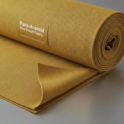 Para-aramide stof brandwerend stof met een hoge flexibiliteit geschikt voor beschermende uniformen en warmtebestendige uitrusting