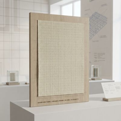 plain aramid rasterstof