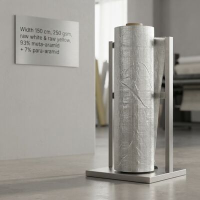 weefsel met een coating van aluminiumfolie van aramide