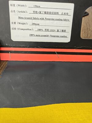 Meta-aramide stof met neopreen coating - Permanente vlamvertragend, hittebestendig en uitstekende waterdichte prestaties