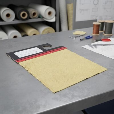 Kevlar glasvezel warmte-isolatie stof met hoge temperatuur weerstand, vlamvertrager en scheurbestand