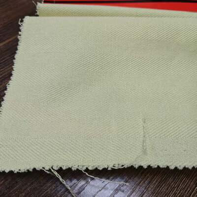 280gsm 150cm Breedte 23% Para Aramid 70% FR Viscose 6% Polyester Gemengde Vlamvertragende Meta Aramid Stof voor Beschermende Kleding