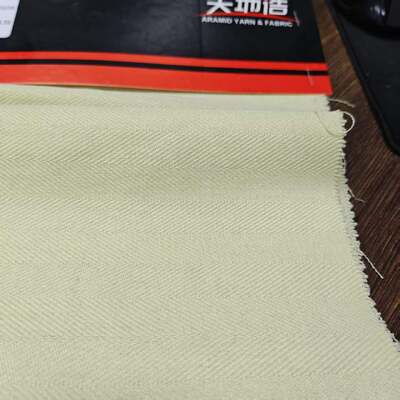 280gsm 150cm Breedte 23% Para Aramid 70% FR Viscose 6% Polyester Gemengde Vlamvertragende Meta Aramid Stof voor Beschermende Kleding