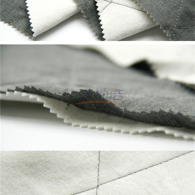 De Stof Grey With Aramid Felt 200gsm van Metaaramid voor de Voering van de Brandbestrijdingskleding