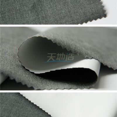 Grey Meta Aramid Fiber Cloth met PTFE 150gsm voor de Voering van de Brandbestrijdingskleding