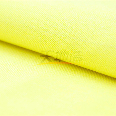 de Stof Fluorescrnt Gele Ne24/2 En11612 van 280gsm Modacrylic