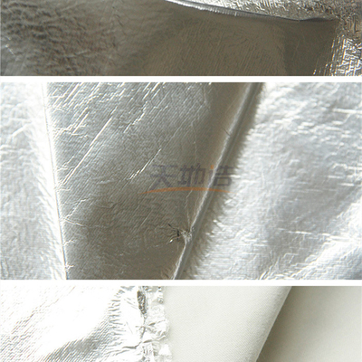 Waterdichte de Vezeldoek van Meta Aramid met Aluminiumdeklaag 260gsm
