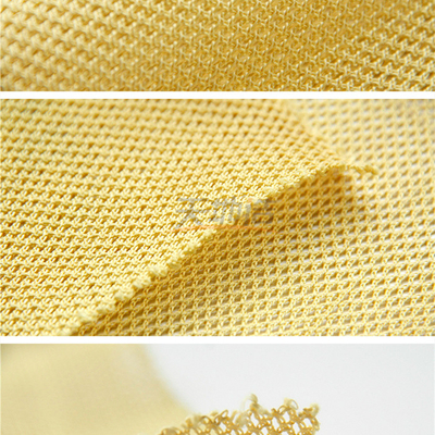 100% het Versterkte Skelet van gloeidraadparagraaf Aramid Mesh Cloth Raw Yellow For