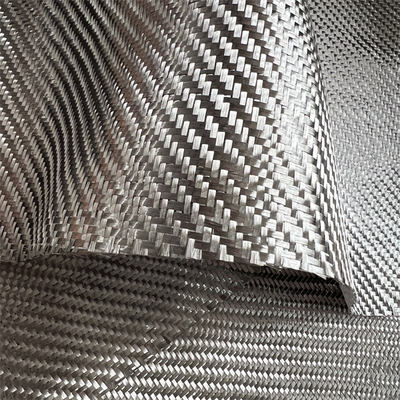 De Zwarte van de de Vezeldoek van de koolstofvezel 3K Aramid voor Sportmateriaal