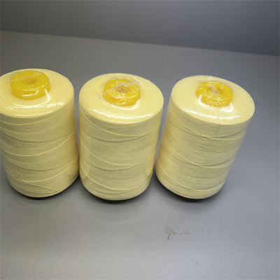 90 TEX Para Aramid Raw Yellow Naaiende Draad voor het Naaien Ne20/3