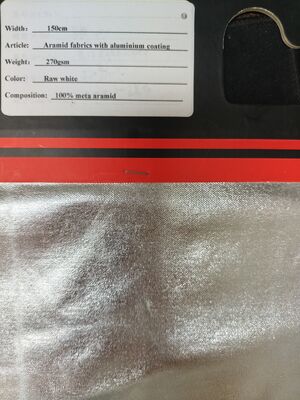 Navy Blue Meta Aramid Stof Geweven Twill Bescherm Kleding Biedt Uitstekende Hittebestendigheid en Vlamvertragende Eigenschappen